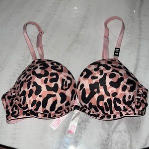 Pink Super Push Up Bra